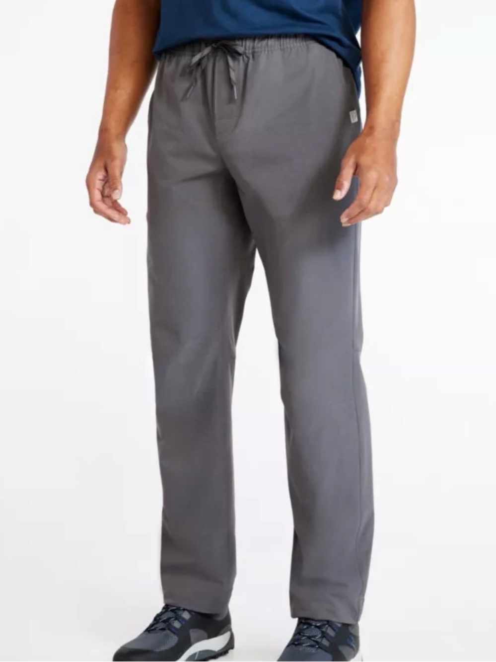 NWT L.L.Bean Multisport Pants Alloy Gray Sz XXL Pull On Hiking Outdoor